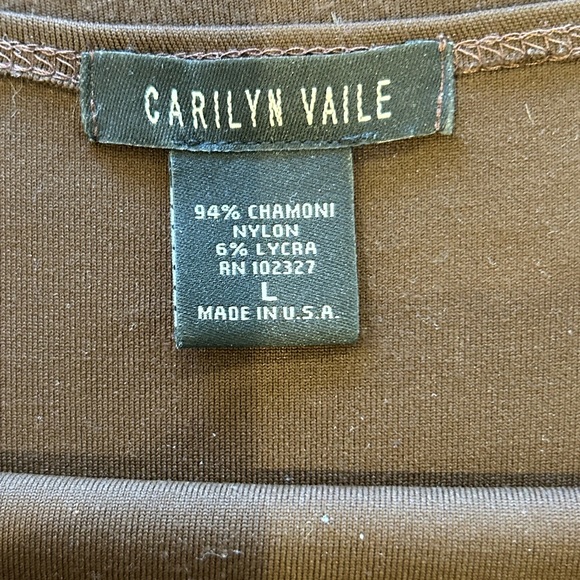 Carilyn Vaile brown dress, size large - Picture 7 of 9